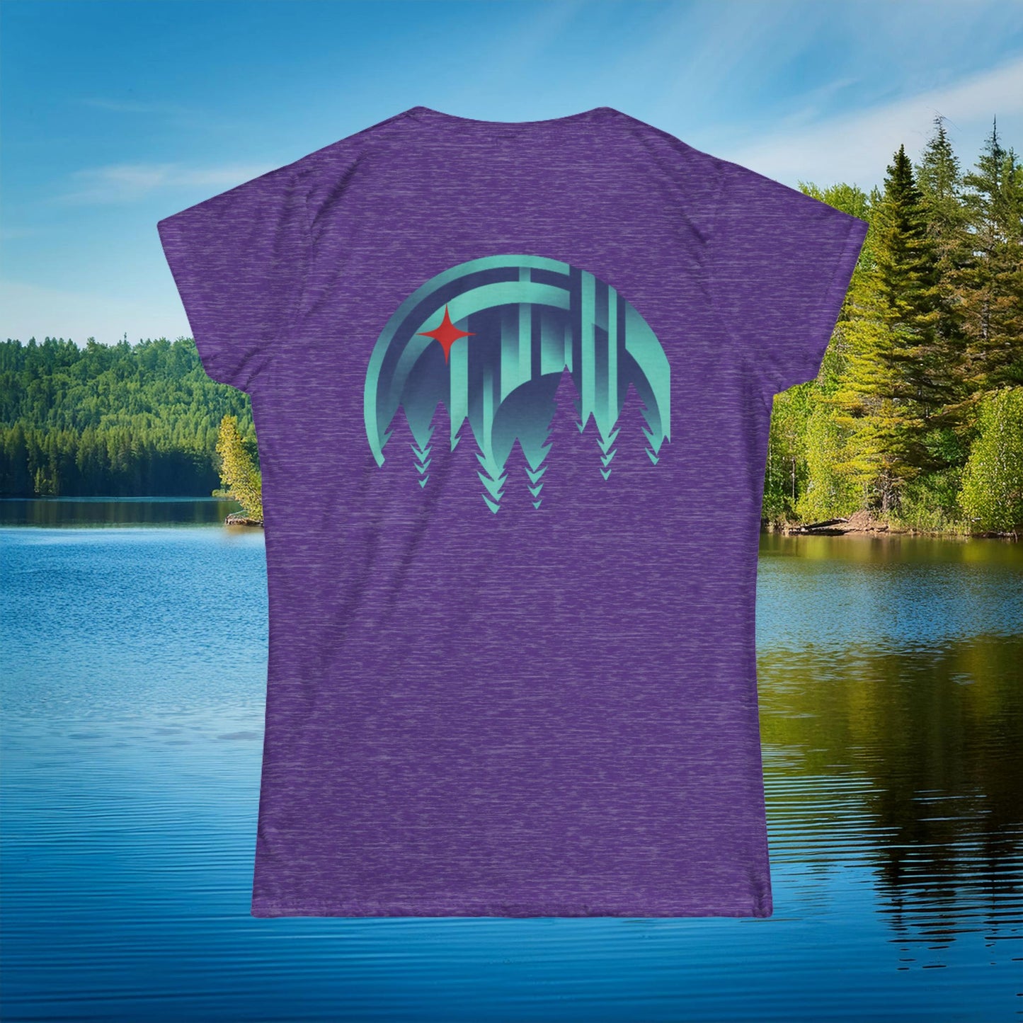 Minnesota Polar Lights Women's Softstyle Tee