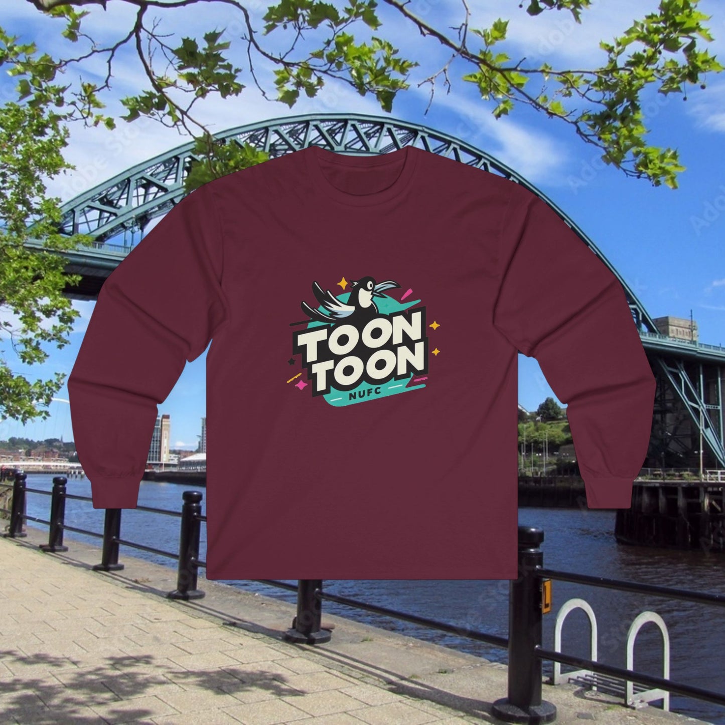 Newcastle United Toon Toon Long Sleeve Tee