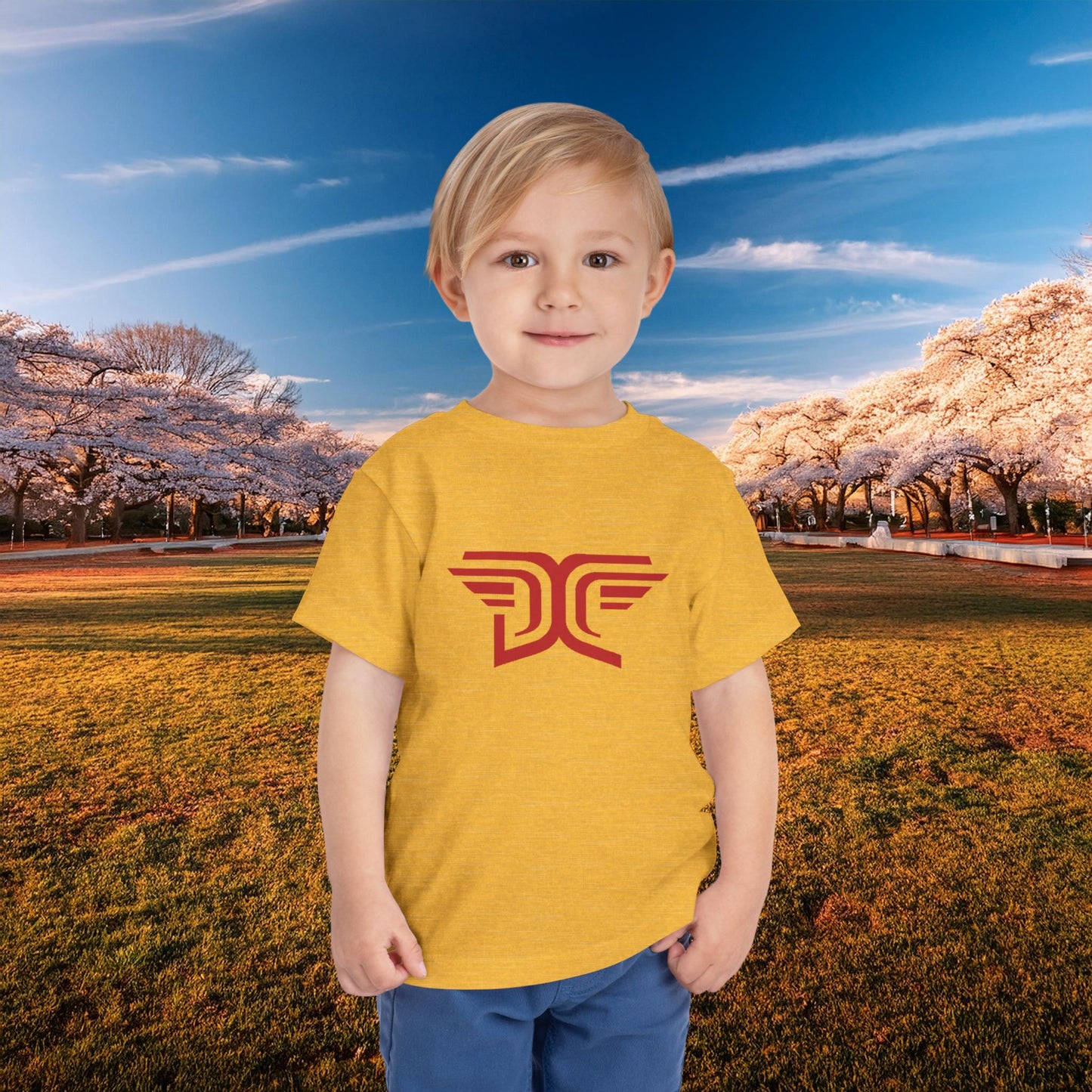 Winged DC Toddler Tee