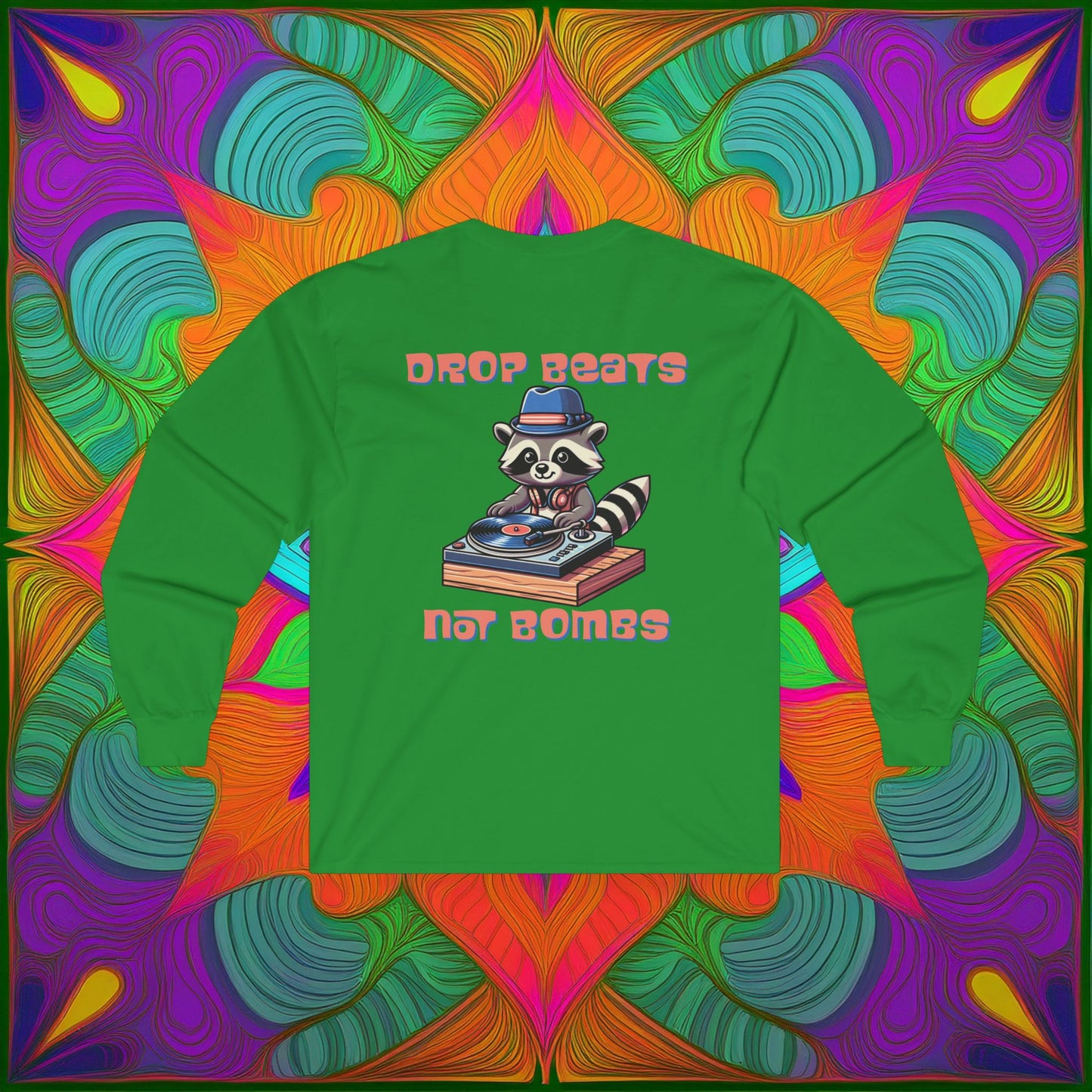 The "Beats Not Bombs" Peace Long Sleeve Tee