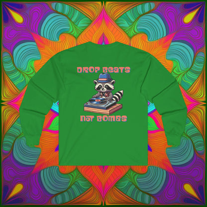 The "Beats Not Bombs" Peace Long Sleeve Tee