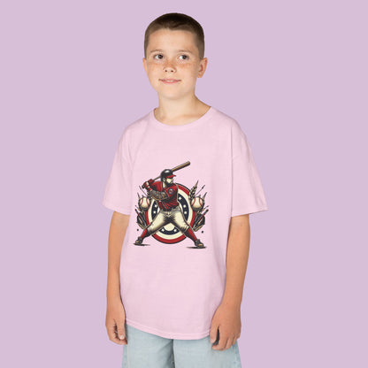 Washington Baseball At Bat Kids Tee