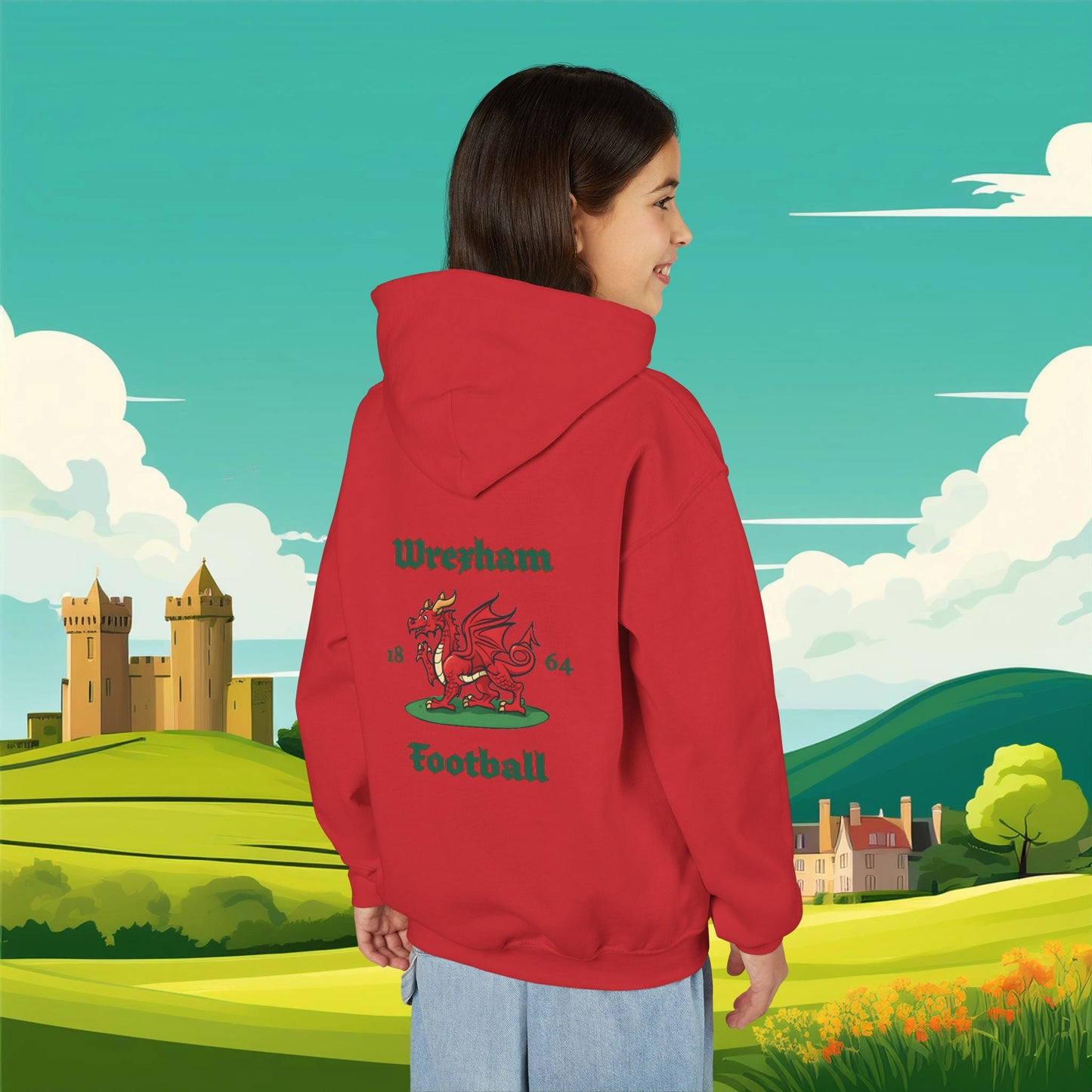 Wrexham Football Youth Hoodie