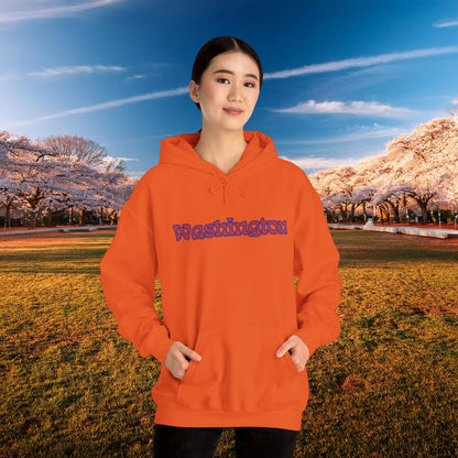 Psychedelic Funky W Skull Hoodie