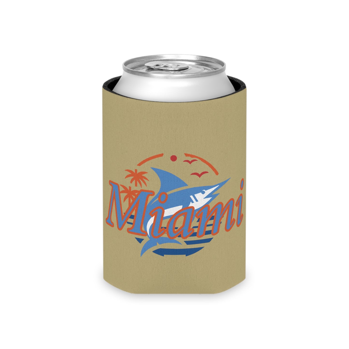 Miami Leaping Marlin Can Cooler