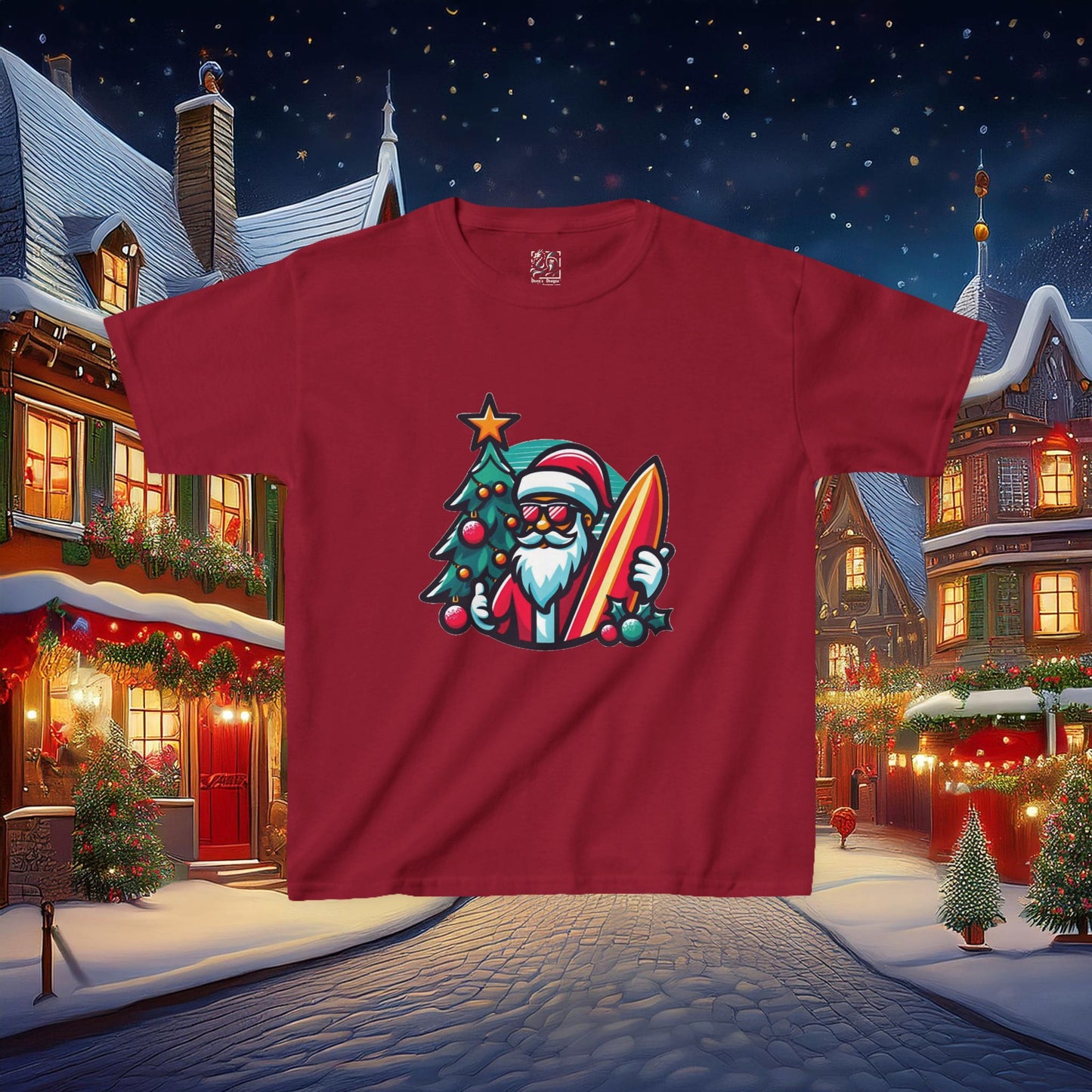 Surf Santa Kids Tee