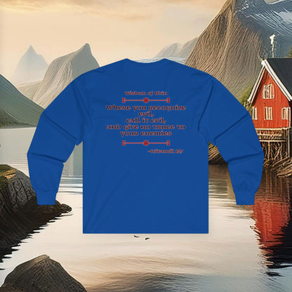 No Silence, No Quarter Long Sleeve Tee