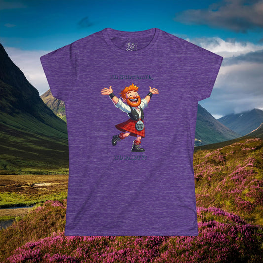 No Scotland No Party Women's Softstyle Tee