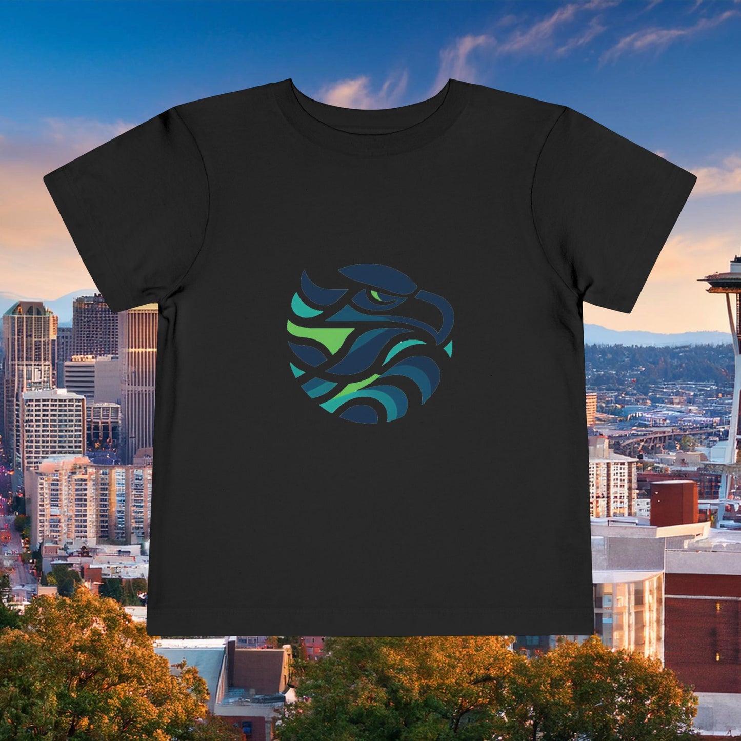 Seattle Football Logo Toddler Tee