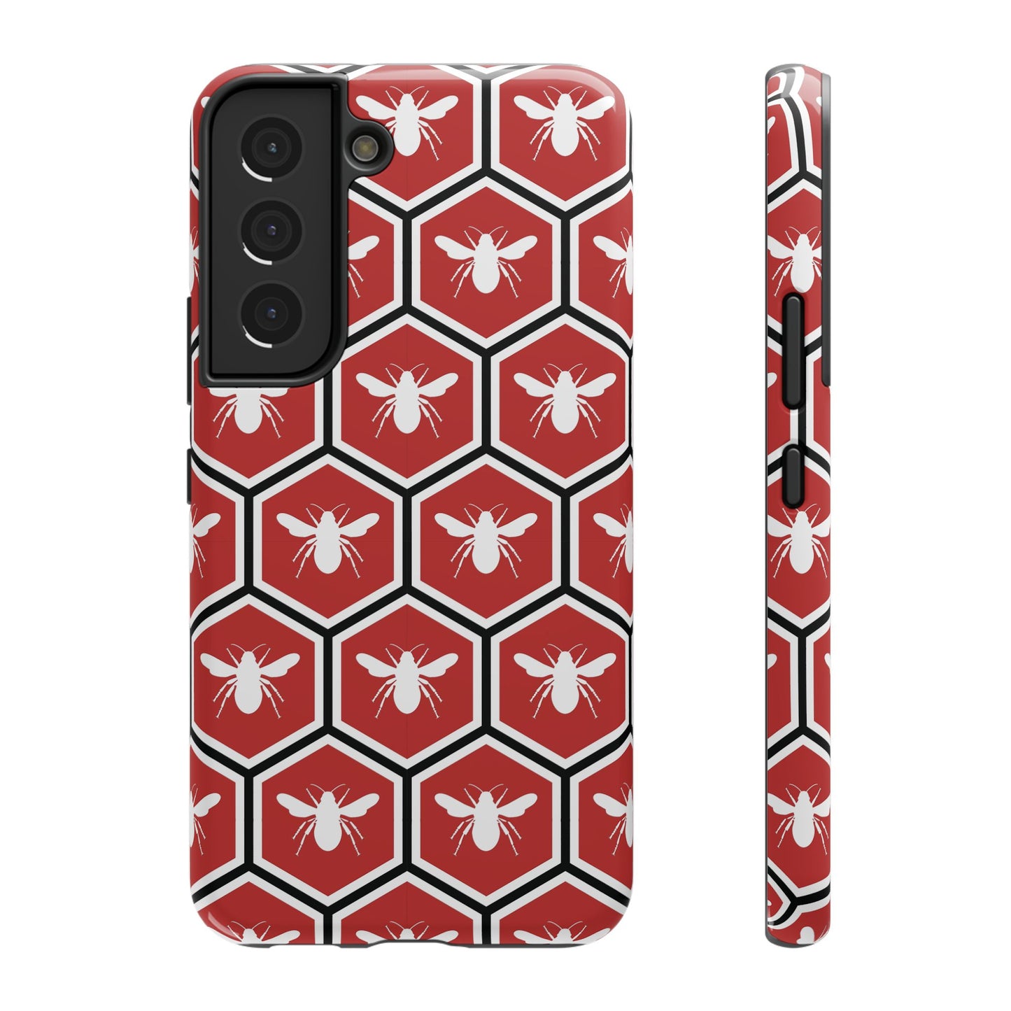 Honeycomb Bee Impact-Resistant Phone Case