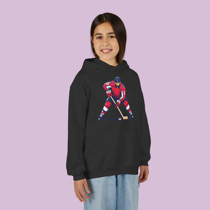 Washington Hockey Player Youth Hoodie