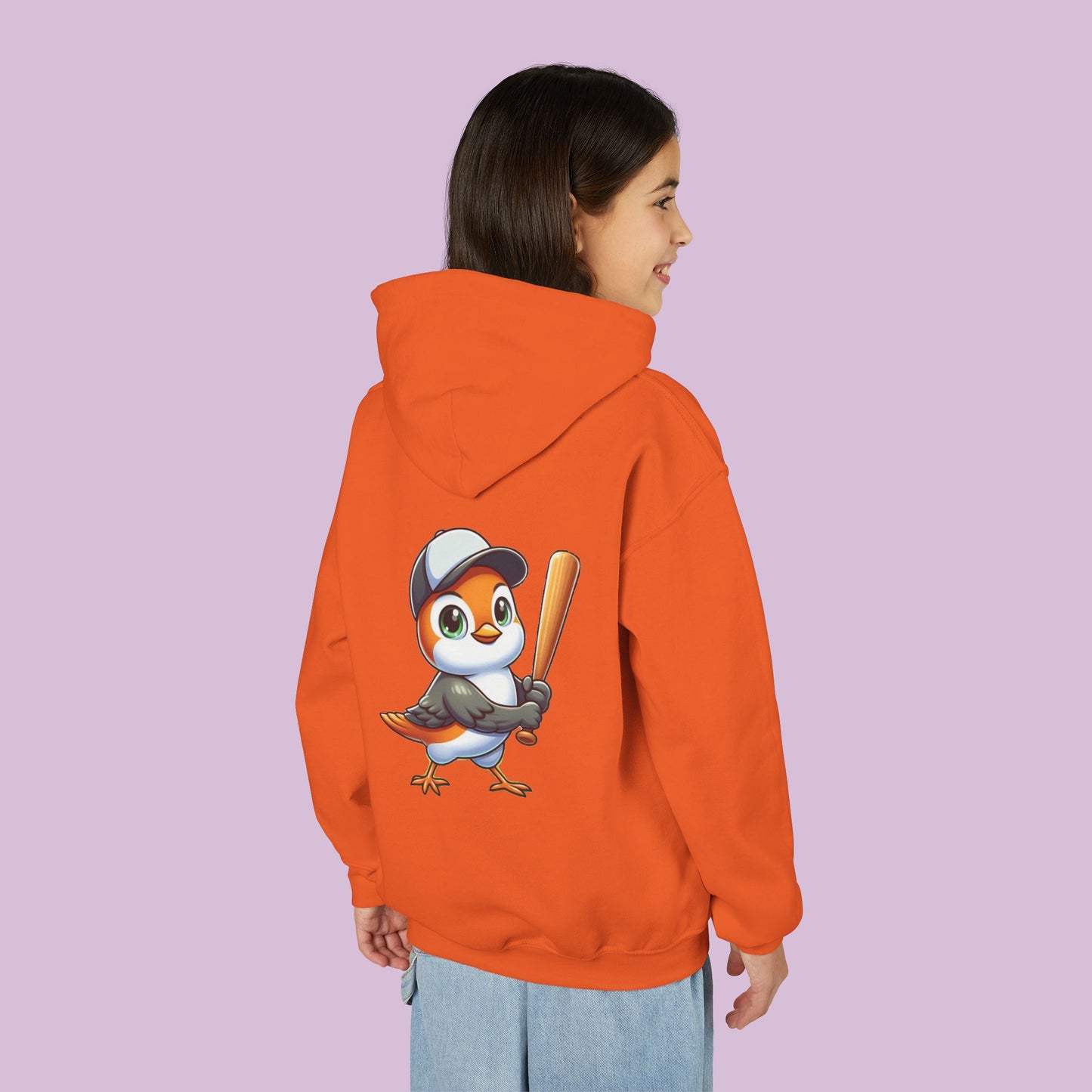 Baltimore Baseball Mini Oriole Youth Hoodie