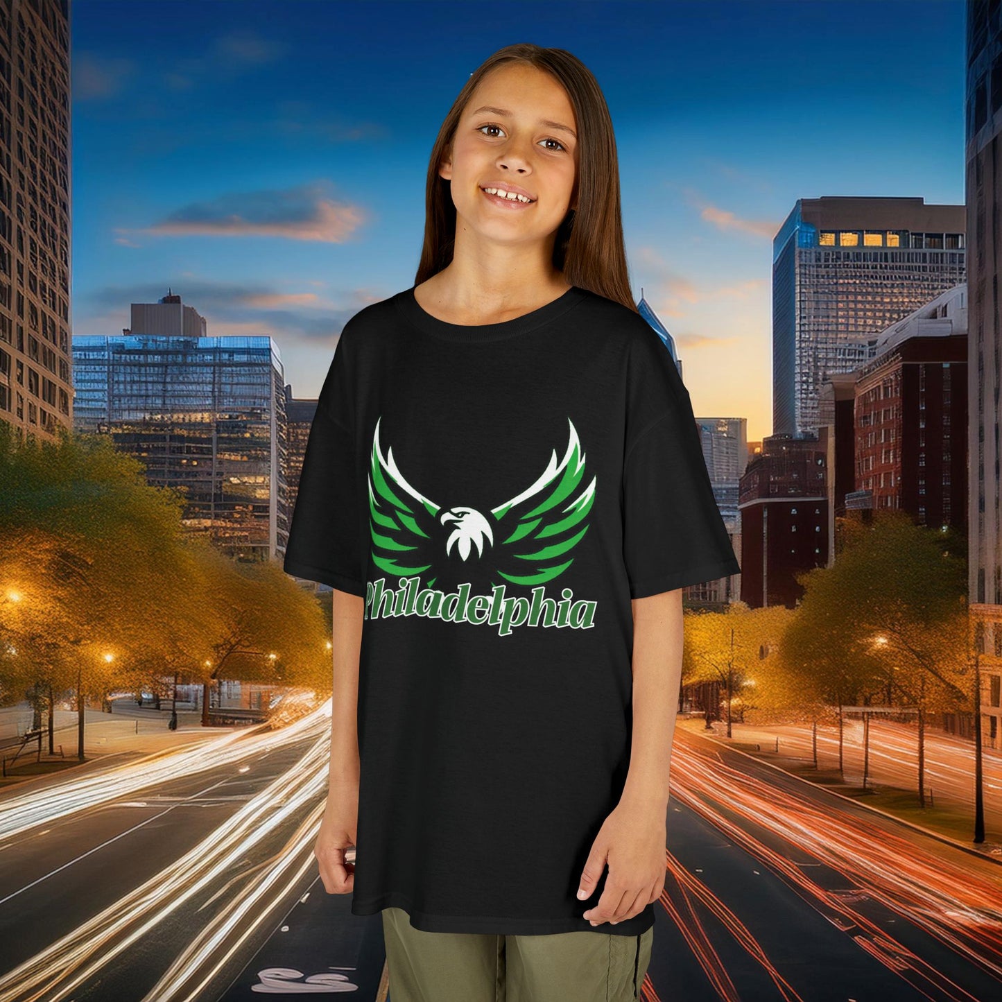 Philadelphia Eagle Logo Kids Tee