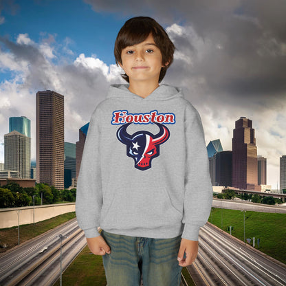 Houston Skull Youth Hoodie