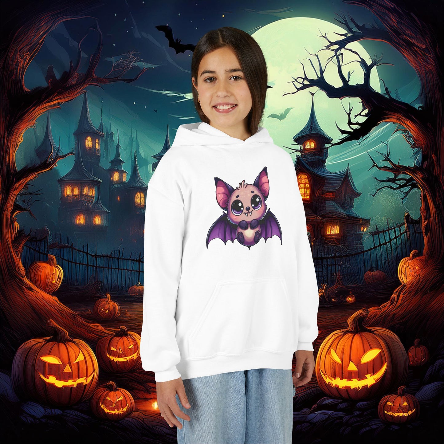 Little Bat Youth Hoodie