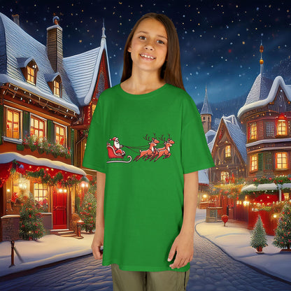 Santa's Sleigh Kids Tee