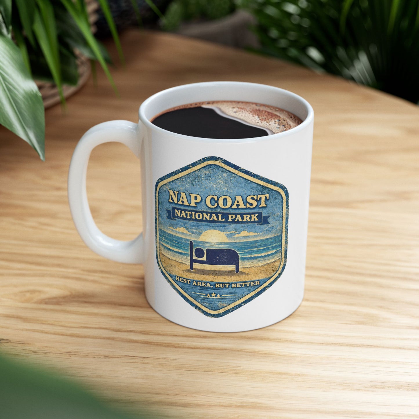 Nap Coast National Park Ceramic Mug (11oz/15oz)