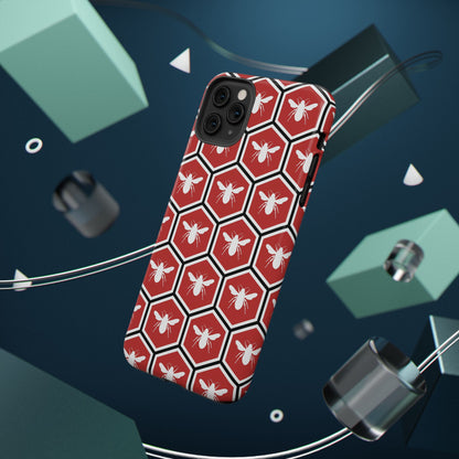 Honeycomb Bee Impact-Resistant Phone Case