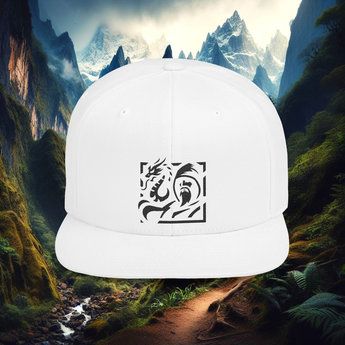 Derek's Designs Flat Bill Snapback