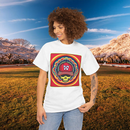 Psychedelic Funky W Skull Tee