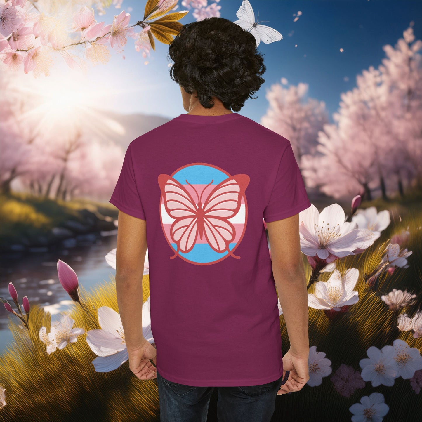 The T Elders Butterfly Unisex Cotton Tee