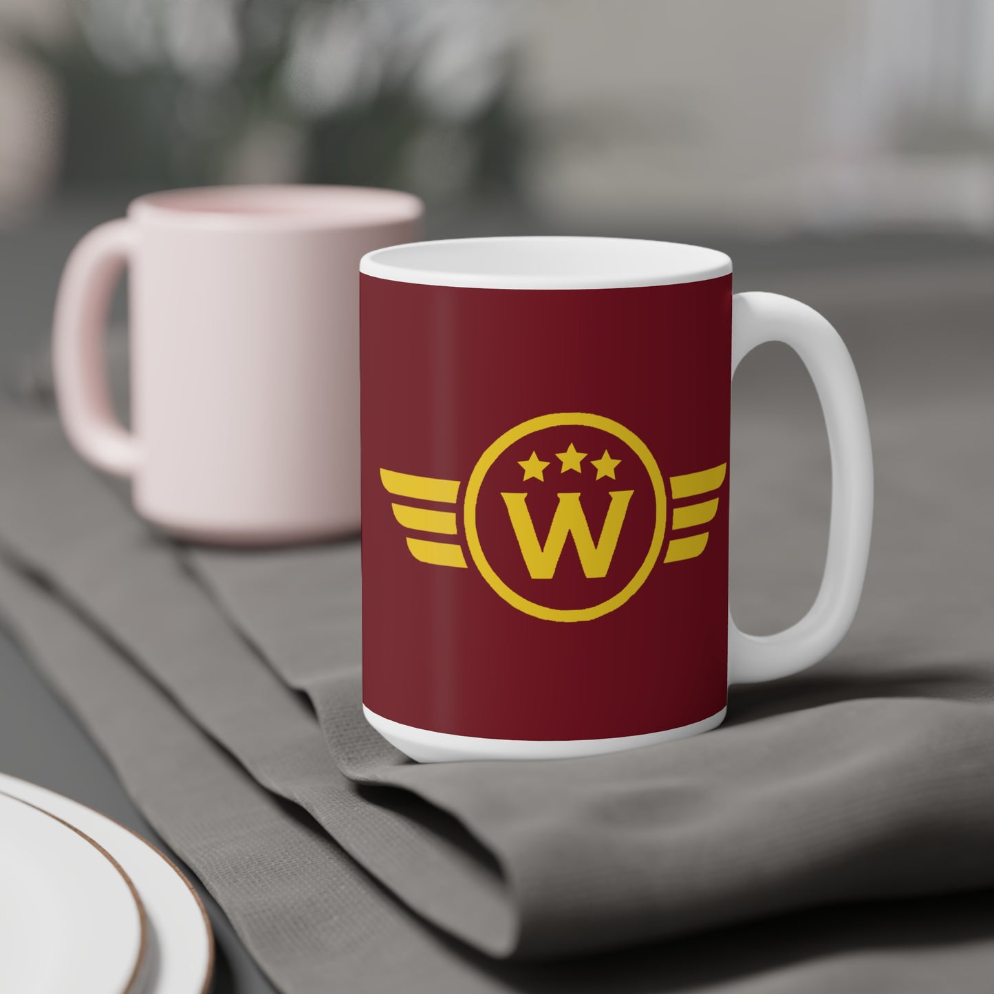Washington DC Football Logo Ceramic Mugs (11oz\15oz)