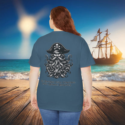 Pirate "Beatings Will Continue" Tee