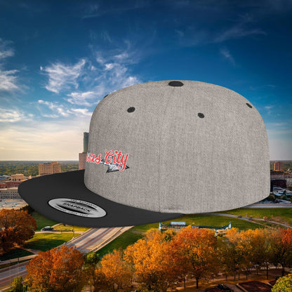 Kansas City Arrow Flat Bill Snapback