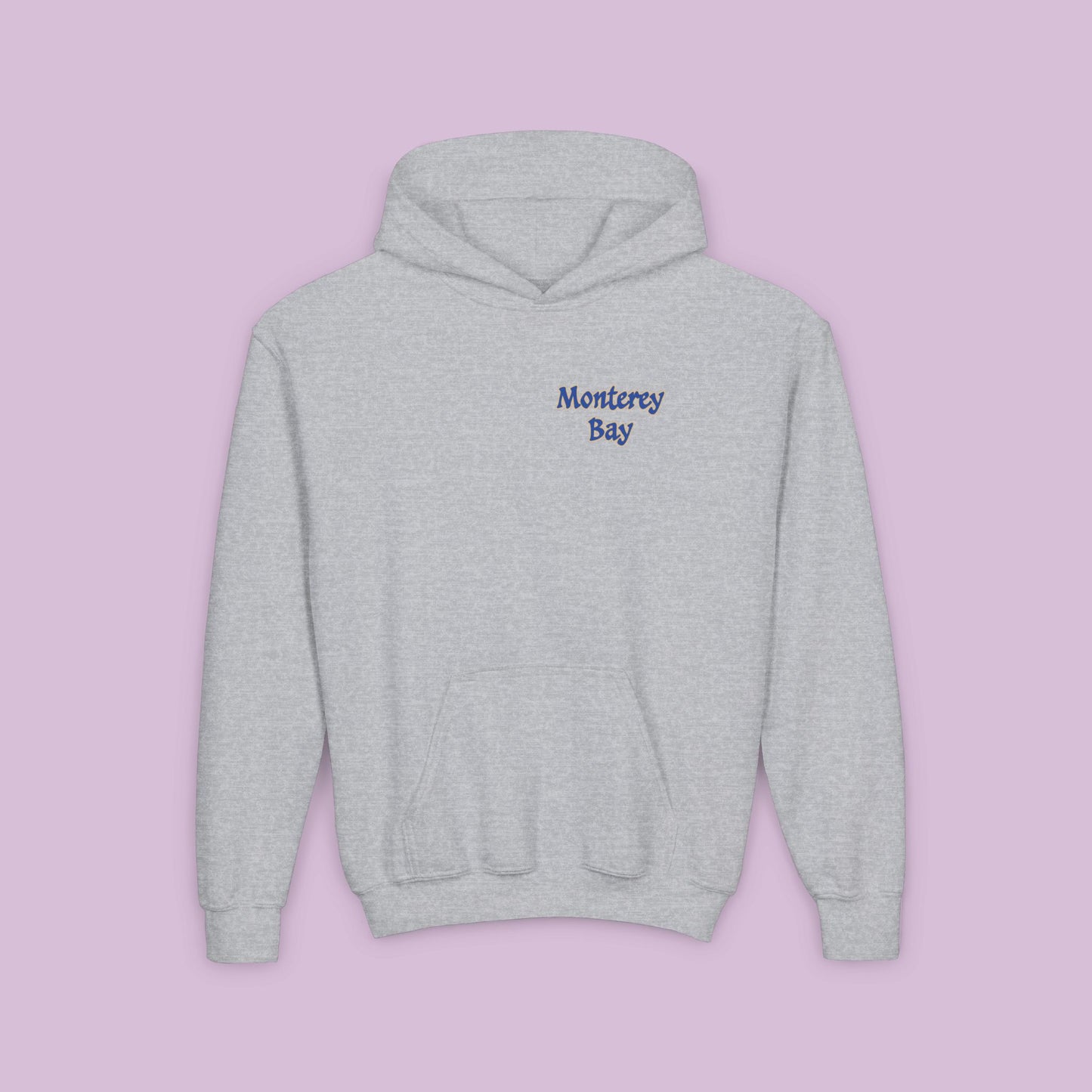 Sea Otter Soccer Logo Youth Hoodie