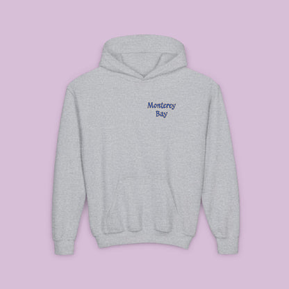 Sea Otter Soccer Logo Youth Hoodie