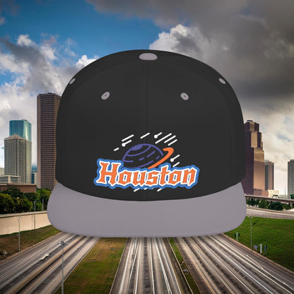 Houston Planetary Flat Bill Snapback