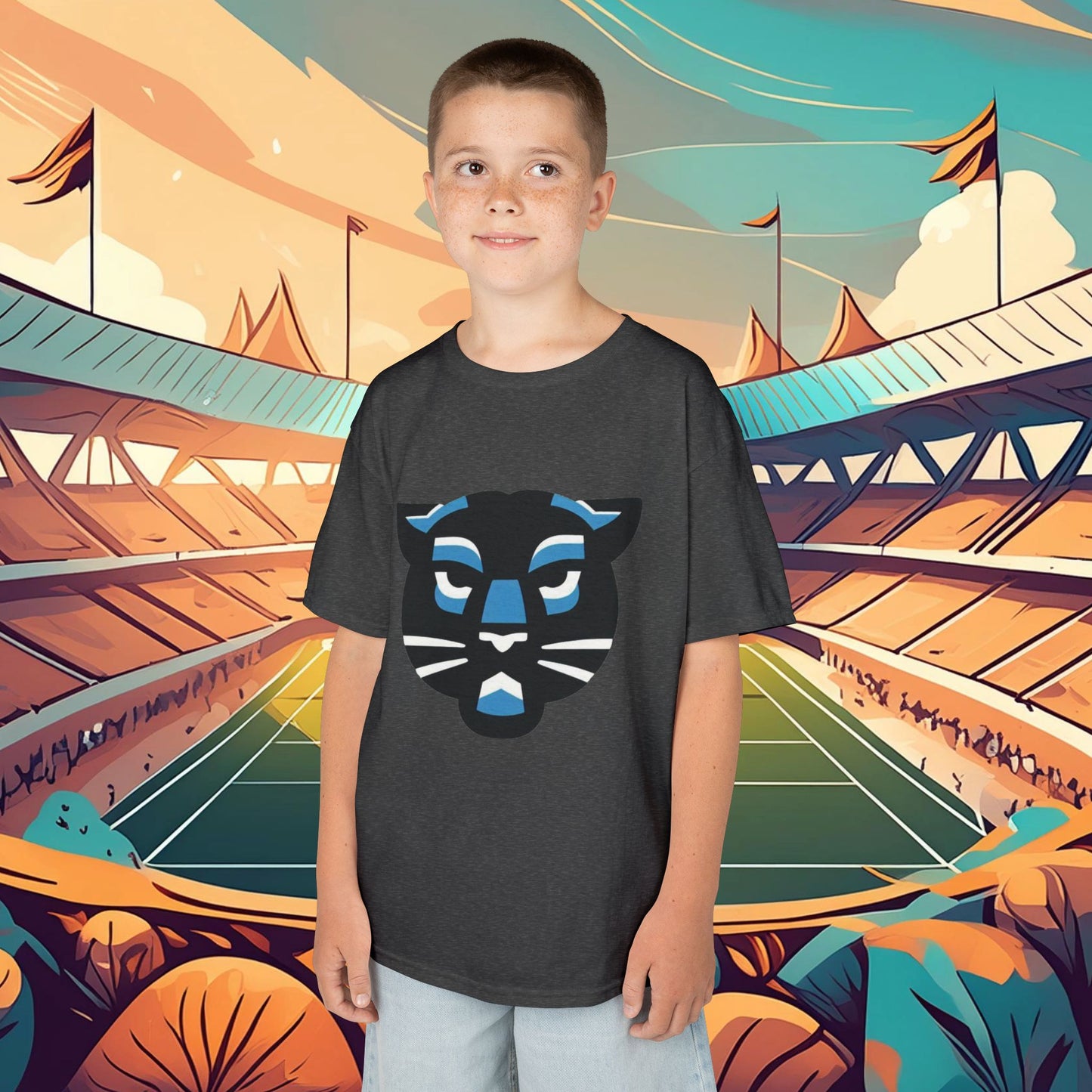 Panther Logo Kids Tee