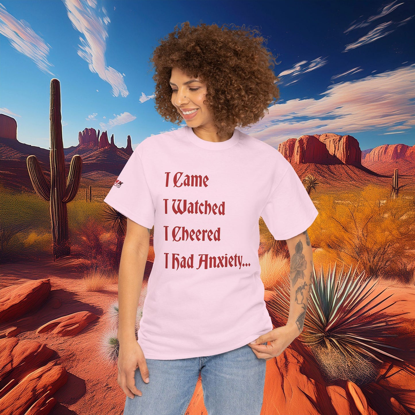 PHX Reds "Never Leave A Wrexham Match" Tee