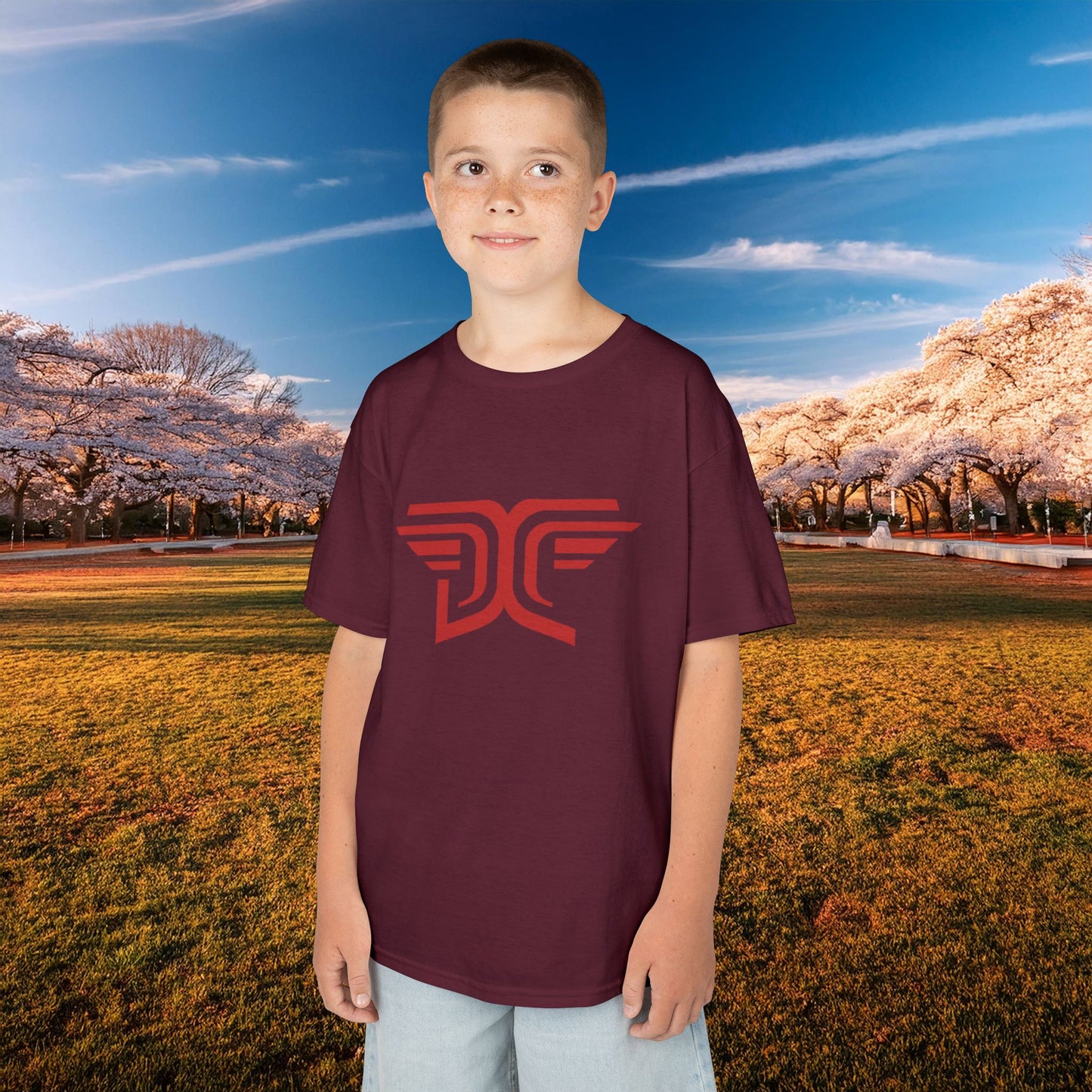 Winged DC Kids Tee