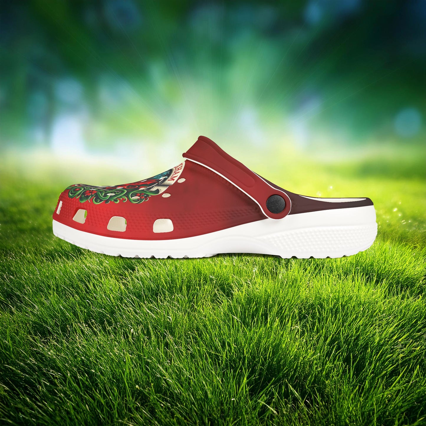 Wrexham Crest Foam Clogs