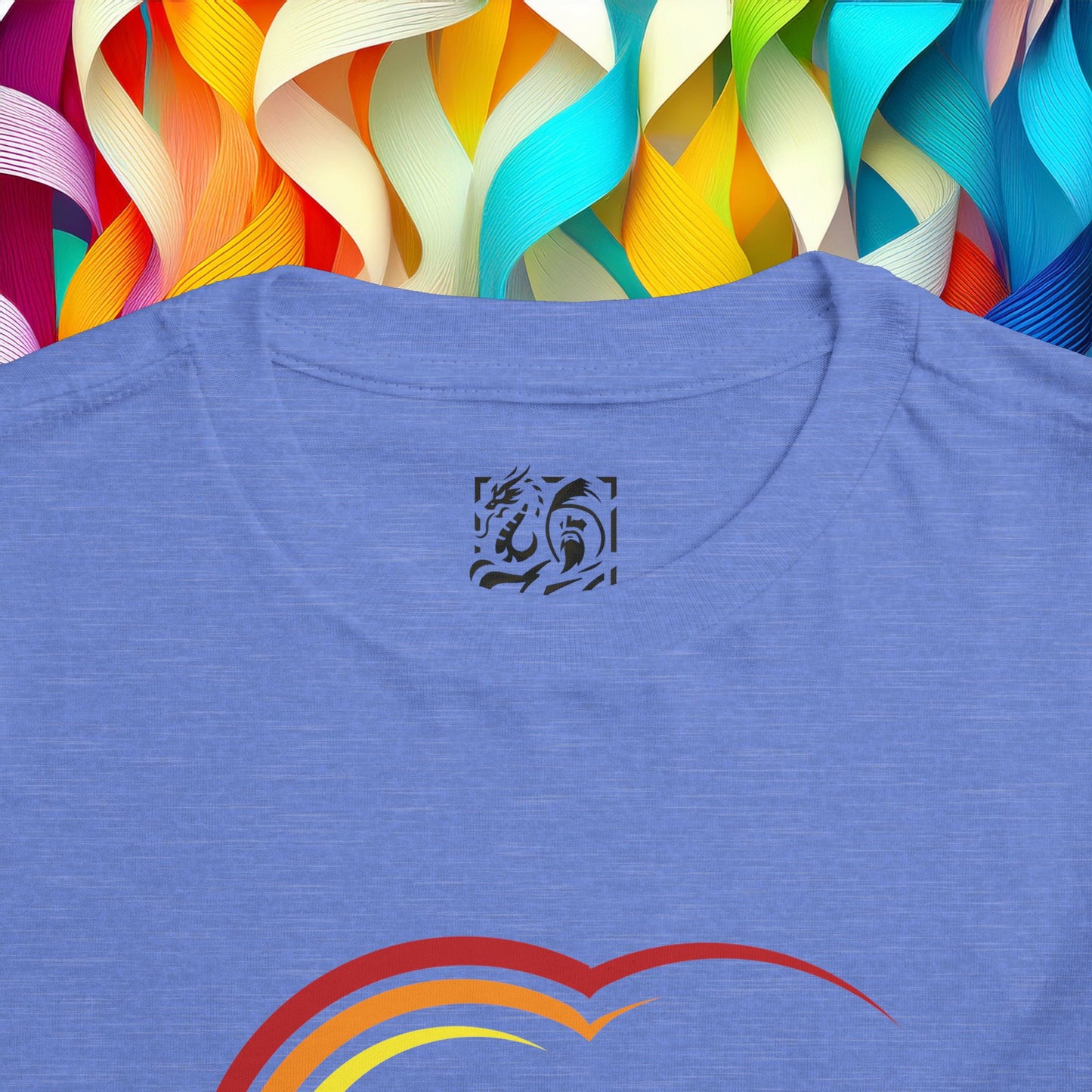 Rainbow Heart Toddler Tee