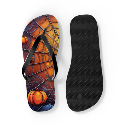 Spider Web Flip Flops
