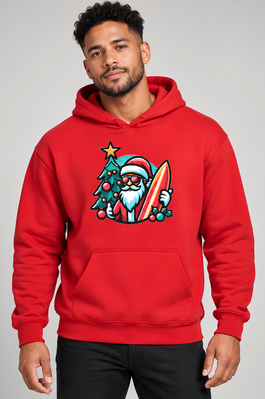 Surf Santa Youth Hoodie