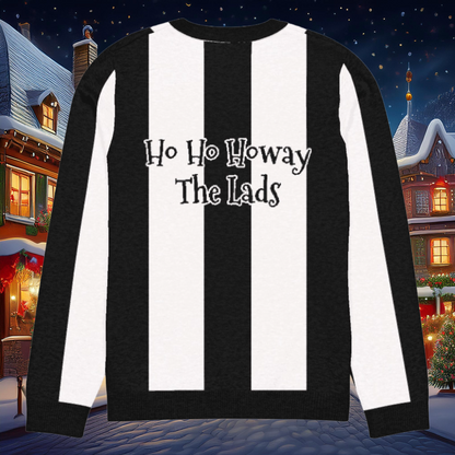 Santa is a Geordie Knitted crew neck sweater