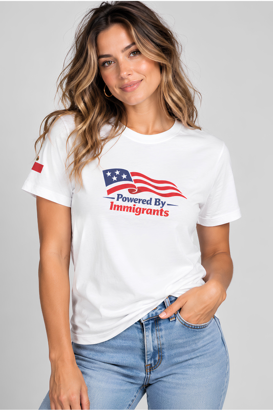 Powered By Immigrants Tee