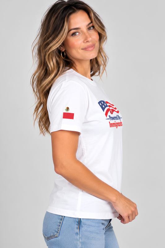 Powered By Immigrants Tee