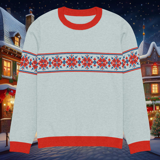 Yuletide Ember Knitted crew neck sweater