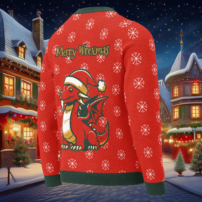 PHX Reds Santa Wrex Knitted crew neck sweater