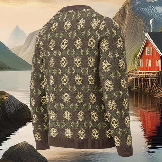 Terra Bloom Knitted crew neck sweater