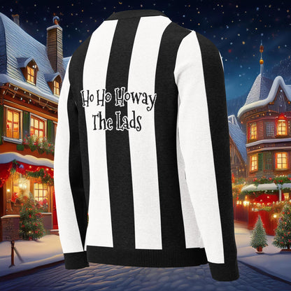 Santa is a Geordie Knitted crew neck sweater