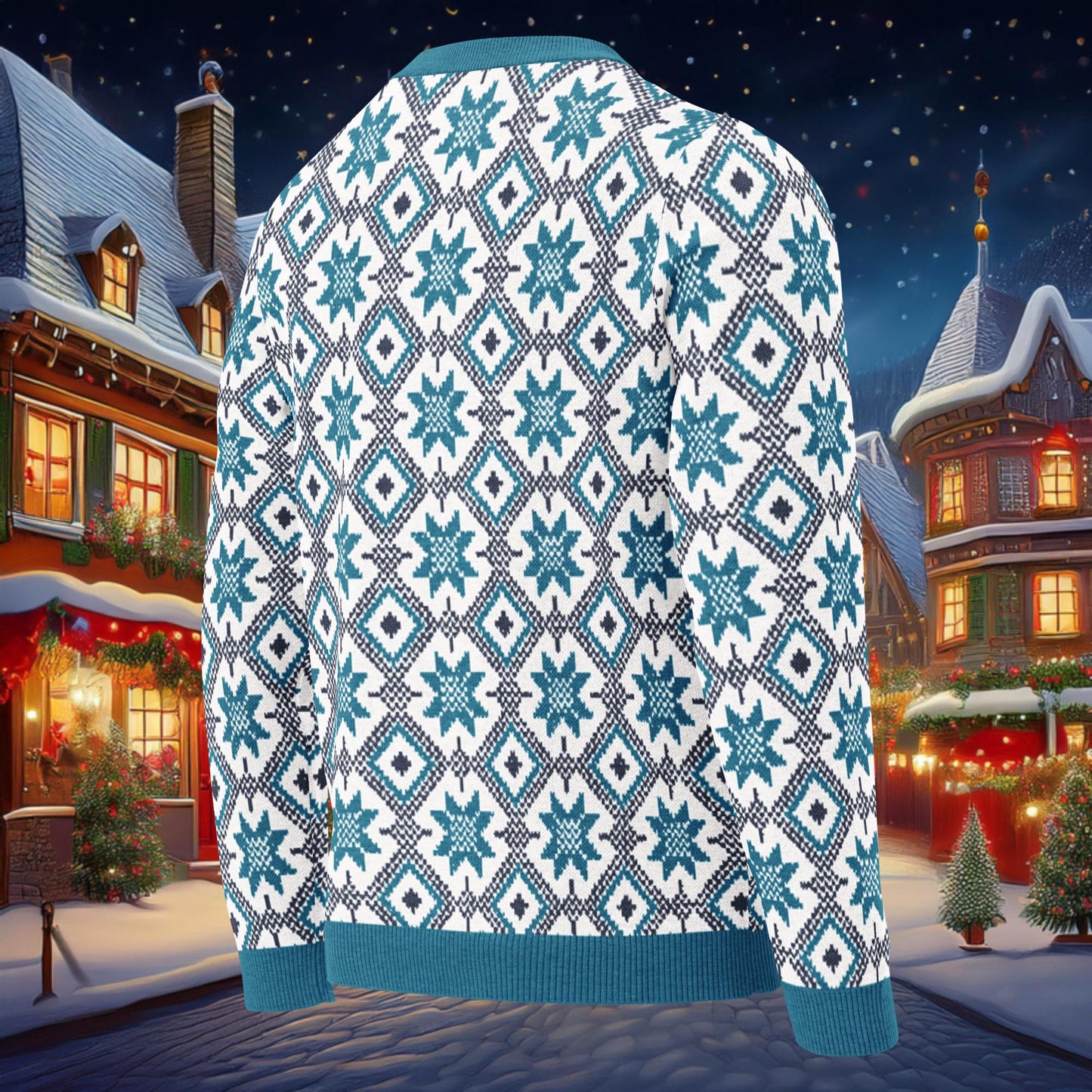 Alpine Frost Knitted crew neck sweater