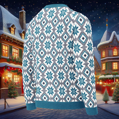 Alpine Frost Knitted crew neck sweater