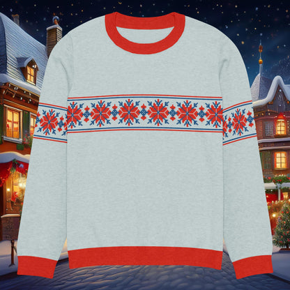 Yuletide Ember Knitted crew neck sweater