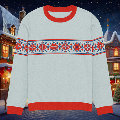 Yuletide Ember Knitted crew neck sweater