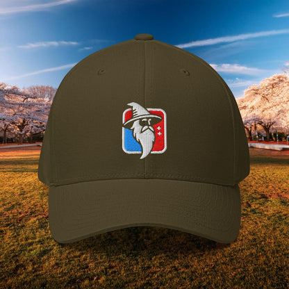 Wizard Basketball Logo Flexfit Cap